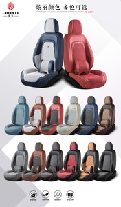 Kaliteli Toptan Yeni Tam Kapalı Deri Araba Koltuk Minderi Her Mevsim Evrensel Koltuk Kılıfı - Product Image 6