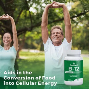 AegleWell 1000 Mcg Kapsul Vitamin B-12 untuk Kesehatan Optimal Kapsul Vitamin <span class=keywords><strong>B12</strong></span> Cocok untuk <span class=keywords><strong>Vegetarian</strong></span> - Product Image 6