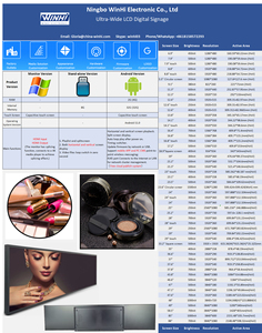 6.9/7.9/8.8/11.3/12.6/14.1 Inch 4K Portable IPS Touch Screen Ultra Wide Bar Type LCD <strong>Monitor</strong> for <strong>Computer</strong> PC Laptop - Product Image 6