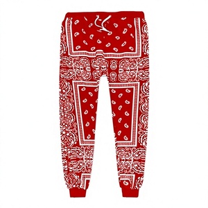 Pantalon de jogging décontracté pour homme, style harem, en toile légère, avec cordon de serrage, séchage rapide, respirant et confortable - Product Image 1