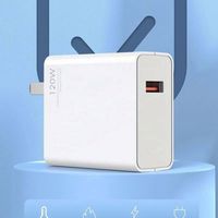 Chargeur super rapide 120W, norme européenne et américaine, compatible avec Xiaomi 12/12pro, tête de charge rapide