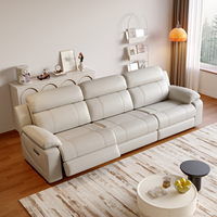 Canapé en cuir personnalisé, dernière tendance, vente chaude, ensemble de meubles, salon, centre commercial, salon, canapé inclinable électrique