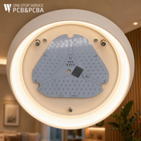 PCBA sur mesure en aluminium pour lampe LED, carte de circuit imprimé conforme RoHS, fabriquée en Chine pour l'éclairage par tube LED