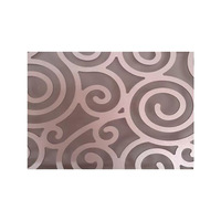 Feuilles décoratives tôle perforée aluminium découpé au laser panneaux muraux pour décoration intérieure et extérieure bardage
