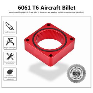 BEVINSEE Para Jeep Wrangler TJ LJ YJ XJ MJ <span class=keywords><strong>Air</strong></span> <span class=keywords><strong>Intake</strong></span> Kit Espaçador Corpo Acelerador 4.0L 2.5L - Product Image 6