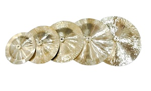 <span class=keywords><strong>Cymbales</strong></span> de danse du lion <span class=keywords><strong>chinoises</strong></span> professionnelles 30 cm B20 Bronze Haute Qualité Fabriquées à la Main pour Spectacles Professionnels - Product Image 3
