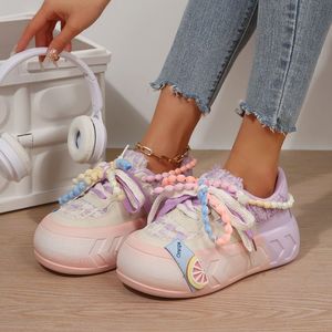 Chaussures De Femme Trendy Women's Fashion Mujer Platform Sneakers Casual <b>Shoes</b> - Product Image 6