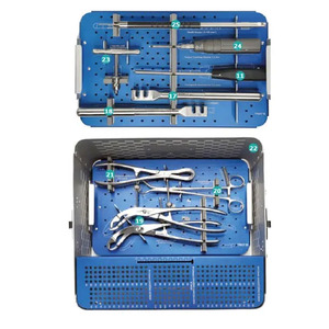 Premium Quality Large Fragment Surgery Instrument Set With Needle Holder And Implant <b>Drill</b> <b>Guides</b> Orthopedic Surgical Large Frag - Product Image 5