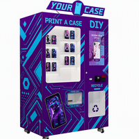 Distributeur automatique de coques de téléphone intelligentes, machine à coques de téléphone personnalisées pour les stations de métro et les terminaux de croisière