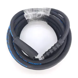 Factory Wholesale 3/8 High Pressure Washer Hose 4000psi 50 Feet 100 Feet Pressure Washer Hose 5000 Psi