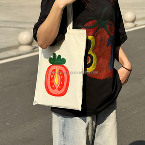 Anpassbare Damen-Trage tasche Canvas-Umhängetasche Wieder verwendbarer Reiß verschluss für Reisen und Einkaufen für Winter und Sommer - Product Image 3