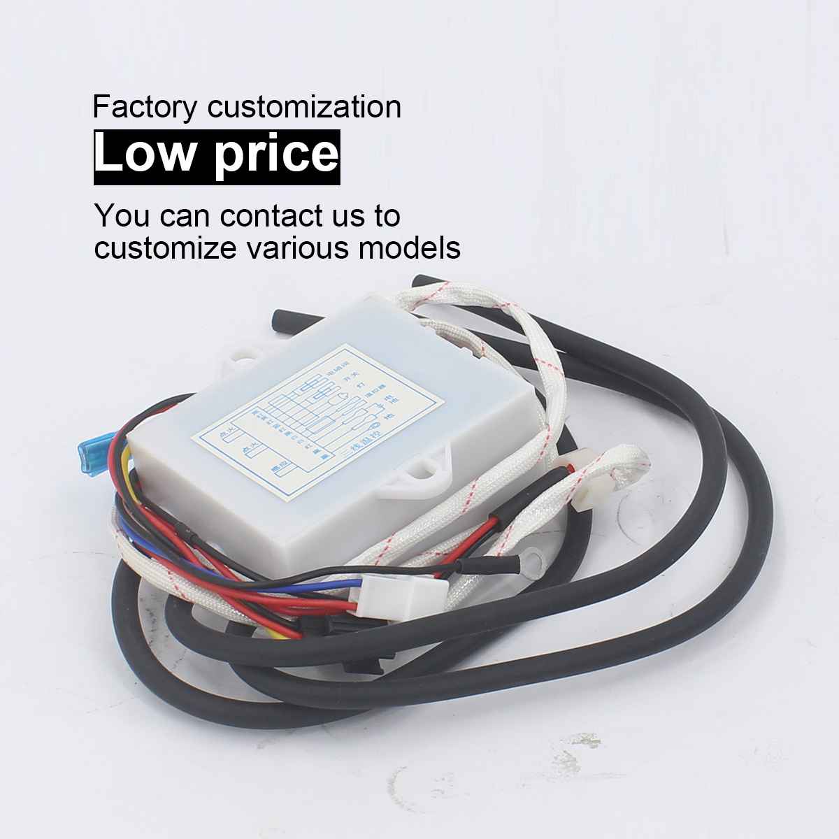 Meter Star Universal Direct-Row Gas Water Heater Pulse Igniter – Flue Type Controller, Double Ignition Set For Stove & Heater