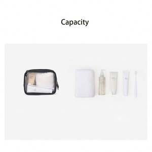 Fashion <b>Clear</b> PVC Cosmetic Pouch Cases <b>Travel</b> Waterproof Transparent Frosted Makeup <b>Bag</b> Toiletry Wash <b>Bag</b> PU PVC Cosmetic <b>Bag</b> - Product Image 6