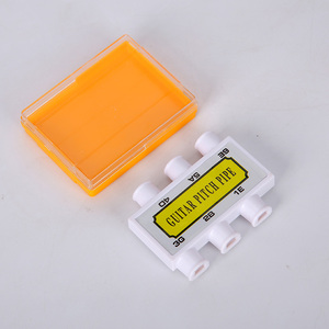 Accordeur de guitare à six trous avec coque en ABS, pipe à six tons pour guitare acoustique et électrique, accessoire d'instrument de <span class=keywords><strong>musique</strong></span> - Product Image 2