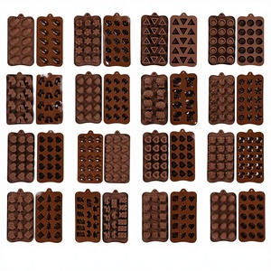 <span class=keywords><strong>Moule</strong></span> en silicone antiadhésif de qualité alimentaire, compatible congélateur, pour <span class=keywords><strong>chocolat</strong></span>, pâtisserie DIY, glaçons, biscuits, bonbons, gâteaux, truffes - Product Image 2