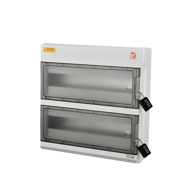 Tulabu CE  IP65 Waterproof Electrical Power Distribution Equipment 36-Way DC Type SPD MCB Power Junction Box