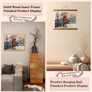 Peinture au diamant 5D sur toile, peinture au diamant de forme spéciale, kits de peinture au diamant DIY personnalisés - Product Image 5