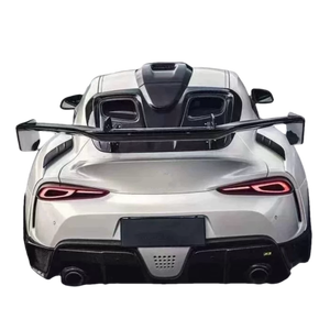 टोयोटा सुप्रा ए 90 स्पॉइलर विंग कार्बन फाइबर रियर ट्रंक 2019 2020 टोयोटा सुप्रा टेल बॉडी किट - Product Image 1