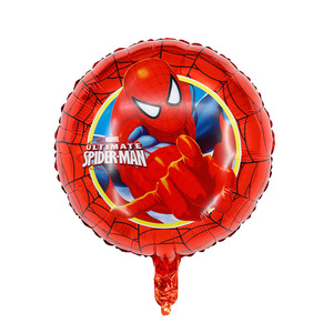Ballons en aluminium Spiderman de 18 pouces, fournisseur de ballons de super-héros, décorations d'anniversaire et de fête prénatale pour enfants, nouveauté - Product Image 6