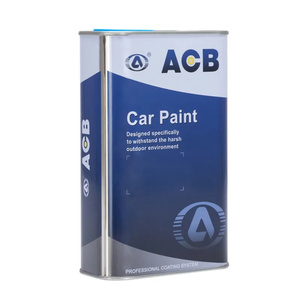 Pintura para Automóviles ACB al por Mayor, Reparación de Alta Calidad, Acabado Automotriz, Pintura de Poliuretano 1K 2K con Capa Transparente - Product Image 4