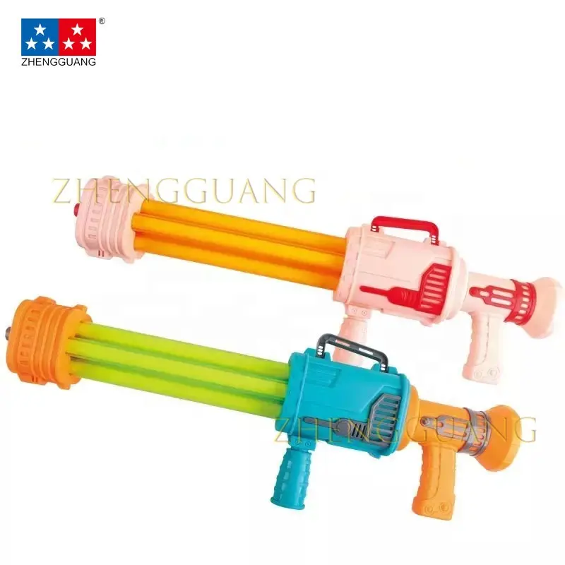 Zheng guang Toys Neuankömmling Großhandel Sommers pielzeug 56CM Rocket 5 Tube Wasserwerfer Gun Kids Outdoor Toys