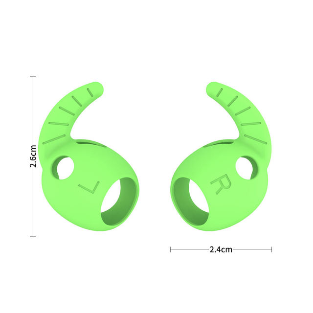 5 Pairs/set 2024 Anti-slip Soft Silicone Earhook Ear Hook Ear Tips Earphone Eartip Earplug Cover Case for Galaxy Buds 3 Pro