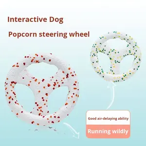 Juguete para Perros ETPU Popcorn Flying Disc Border Collie, Volante Suave Resistente a Mordidas, Interactivo, para Aliviar el Aburrimiento - Product Image 6