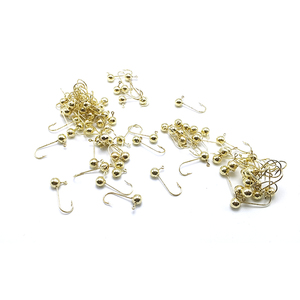 ตะขอจิ๊กเฮดสีทอง ตะขอจิ๊กเฮดตะกั่ว 1 กรัม ตะขอตกปลา - Product Image 4
