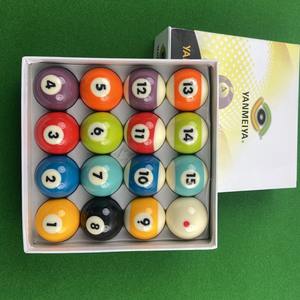 Juego de Bolas de Billar Yanmeiya de 16 Piezas de Resina, Tamaño Estándar, para Torneos de Billar Americano - Product Image 3