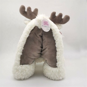 Christmas Plush Deer And Blanket Stuffed Plush Toy - Product Image 3