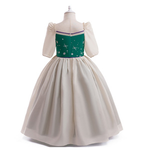 Elegante disfraz de princesa <span class=keywords><strong>Ariel</strong></span> para niñas, Cosplay de Halloween para niños, fiesta de cumpleaños, mascarada, actuación, <span class=keywords><strong>película</strong></span> de TV inspirada - Product Image 3