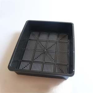 DD1657 Plateaux de culture <span class=keywords><strong>en</strong></span> <span class=keywords><strong>plastique</strong></span> Microgreens pour Mini Pot de fleurs Pépinière Germination Propagator Mesh Bottom Seed Starter Trays - Product Image 4