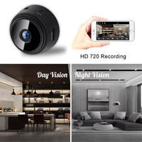 Webcam pour ordinateur portable Full HD 1080P USB et Wi-Fi sans fil pour la vidéoconférence et l'apprentissage à distance avec compatibilité MicroSD
