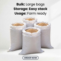 Sac en polypropylène tissé PP de 50 kg pour farine de blé, directement de l'usine, avec logo personnalisé, haute résistance, pour les moulins à farine