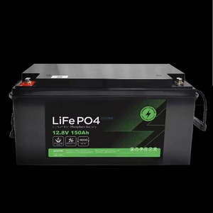 แบตเตอรี่ลิเธียมไอรอนฟอสเฟตสำรองสำหรับร้านค้าของฉัน 12.8V 150AH 200AH 300AH สถานีพลังงานแสงอาทิตย์แบบพกพา ระบบตรวจสอบ 12 - Product Image 1