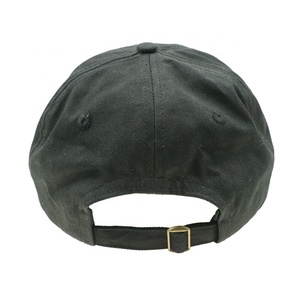 หมวกเบสบอลแบบกำหนดเองขายส่ง หมวกแก๊ปสีดำสำหรับผู้ชาย - Product Image 3