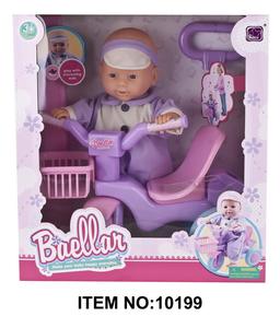 Muñeca <span class=keywords><strong>Reborn</strong></span> de 15 Pulgadas con <span class=keywords><strong>Carrito</strong></span> de Bebé, Aspecto Realista, en Oferta - Product Image 3