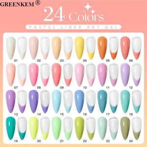 Vernis à ongles en gel pour l'art des ongles, peinture, manucure, 24 couleurs, été, DIY - Product Image 5