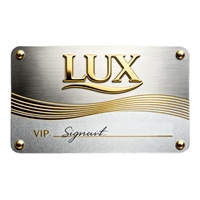 Servicio Personalizado de Tarjetas de Visita de Acero Inoxidable con Grabado en Relieve Dorado, Grabado de Logotipo, Nombre, Tarjeta de Identificación VIP, Impresión de Código QR, Brochado CNC