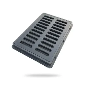 High Quality Heavy Duty Ductile Cast Iron Square Gully Grates and Rain Drain Grating Cover For Sewer