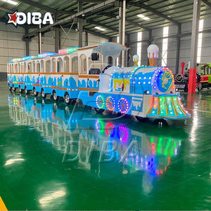 รถไฟสำหรับเด็กเที่ยวชมการแสดงดนตรีแบบไม่มีรางสำหรับสวนสนุก - Product Image 1