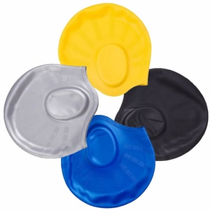 Professional Silicone <b>Swimming</b> <b>Cap</b> for Adults Waterproof Moisture-Proof Ear Protection Ear <b>Cap</b> Manufactured for Women Long Hair - Product Image 2