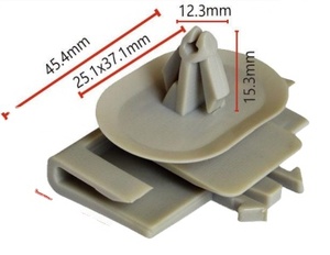 D657 Kẹp Ô Tô Gắn Bảng Điều Khiển Cửa Và Đinh Tán Nhựa Kẹp Đinh Tán Bằng Nhựa - Product Image 2