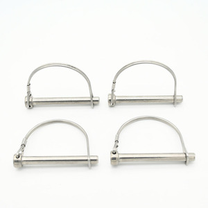 D Type Safety <b>Pin</b> 304 Stainless Steel Cylindrical Head General Use Anti Detachment <b>Pin</b> - Product Image 1