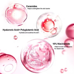Personnalisation OEM Soins <span class=keywords><strong>de</strong></span> la peau coréens Essence du visage élimine les <span class=keywords><strong>taches</strong></span> <span class=keywords><strong>brunes</strong></span> et éclaircit le teint 10% Nicotinamide 4% Acide tranexamique - Product Image 2