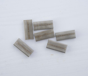 Mehr schicht iges Titan-Drahtgitter-Filter rohr 25/50/80/100/120/150 Mikron-Zylinder rohre aus schwarzem Eisen metall für Luftfilter - Product Image 5