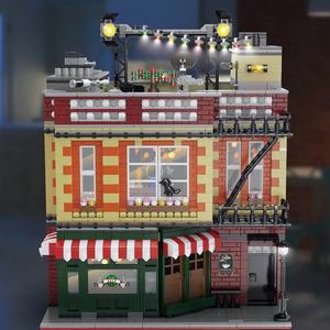 URGE 10189 Friend Apartment Central Perk <span class=keywords><strong>Big</strong></span> Bang <span class=keywords><strong>Theory</strong></span> assemblaggio modulare giocattoli fai da te architettura per bambini Building Block Set Building - Product Image 3