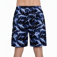 Shorts de bain unisexes personnalisables avec logo imprimé par sublimation, 100% polyester, séchage rapide, shorts de plage