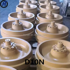 9W9734 CR5045 7T0962 1079617 Suku Cadang Bulldozer <span class=keywords><strong>IDLER</strong></span> GROUP <span class=keywords><strong>D10N</strong></span> D10R D10T <span class=keywords><strong>Idler</strong></span> Depan untuk Caterpillar - Product Image 3