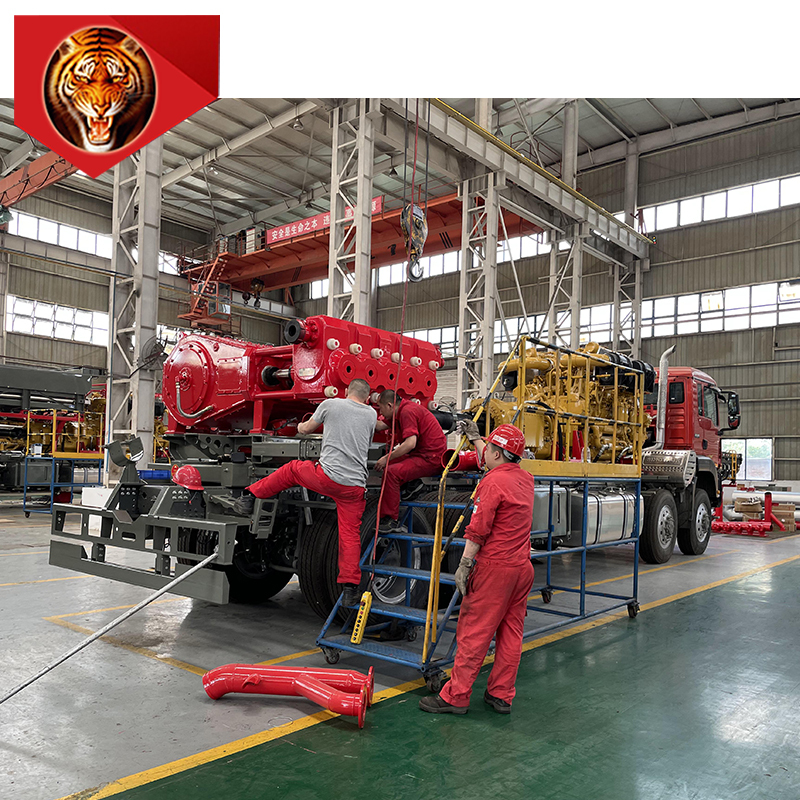 Tigerrig с долгим сроком службы и простым обслуживанием, SINOTRUK Class dayang DK2000TE, дизельный двигатель, разрывная машина